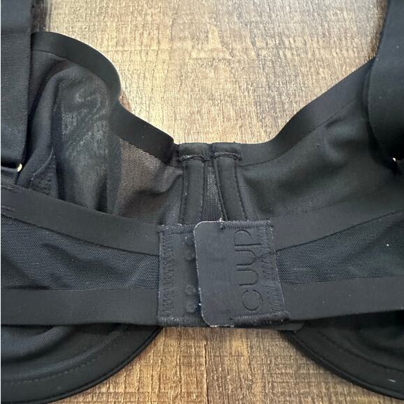 CUUP The Scoop Micro Bra in Black Size 38D - Picture 5 of 8